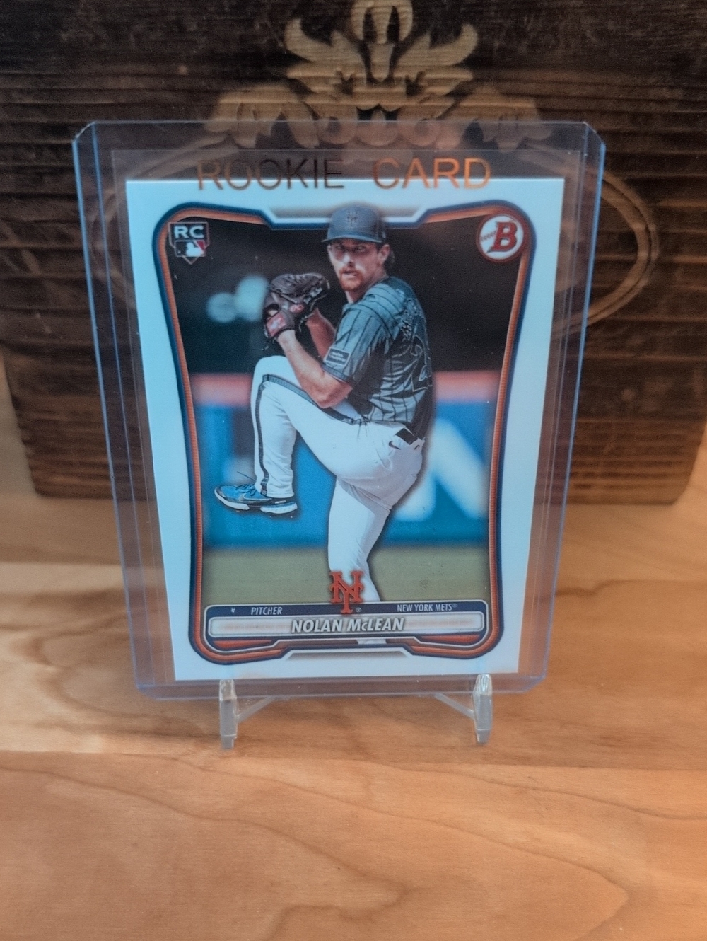 2026 Bowman Nolan McLean Rookie Card Mets